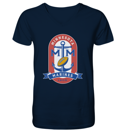 Minnesota Marines - Mens Organic V-Neck Shirt
