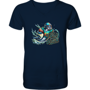 Dolphin - Men's Organic V-Neck Shirt