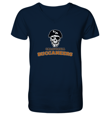 California Buccaneers - Mens Organic V-Neck Shirt