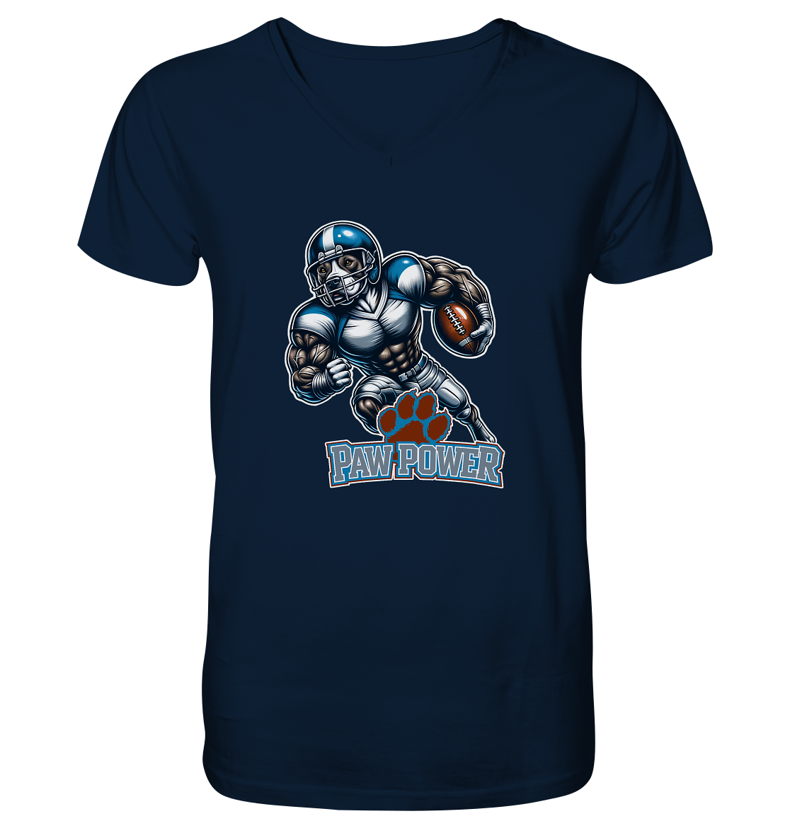 Paw Power - Men's Organic V-Neck Shirt