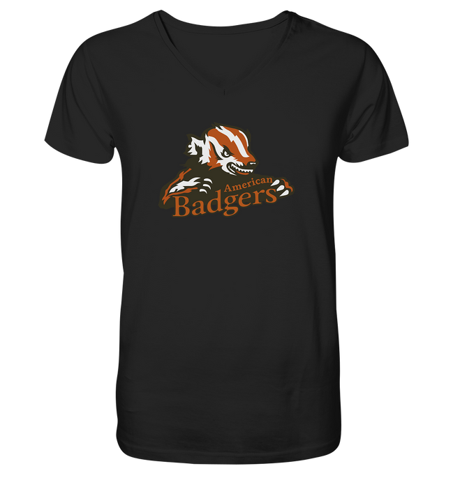 Milwaukee Badgers - Mens Organic V-Neck Shirt