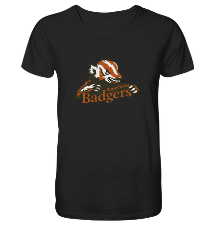 Milwaukee Badgers - Mens Organic V-Neck Shirt
