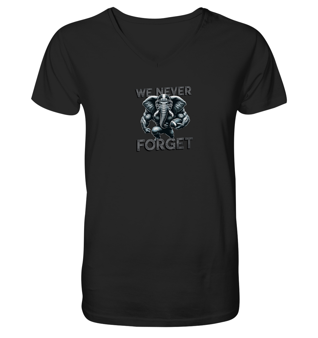 Elephant - Mens Organic V-Neck Shirt