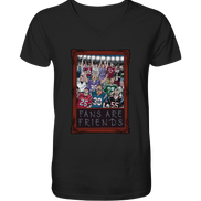 Fans are Friends - Men's Organic V-Neck Shirt