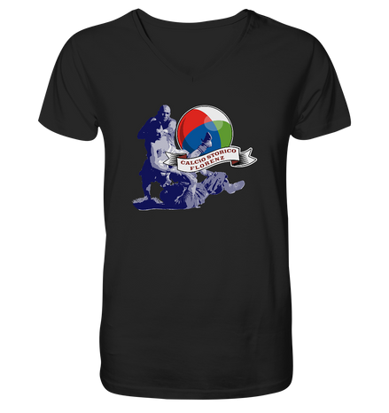 Calcio Storico - Mens Organic V-Neck Shirt