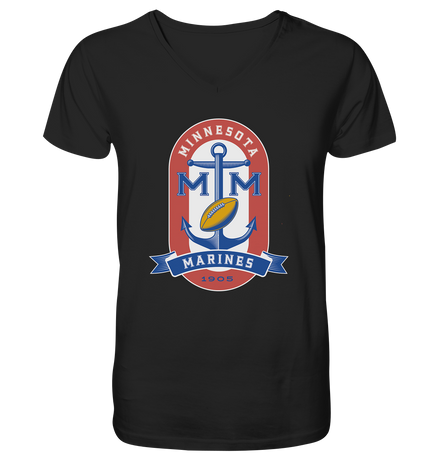 Minnesota Marines - Mens Organic V-Neck Shirt