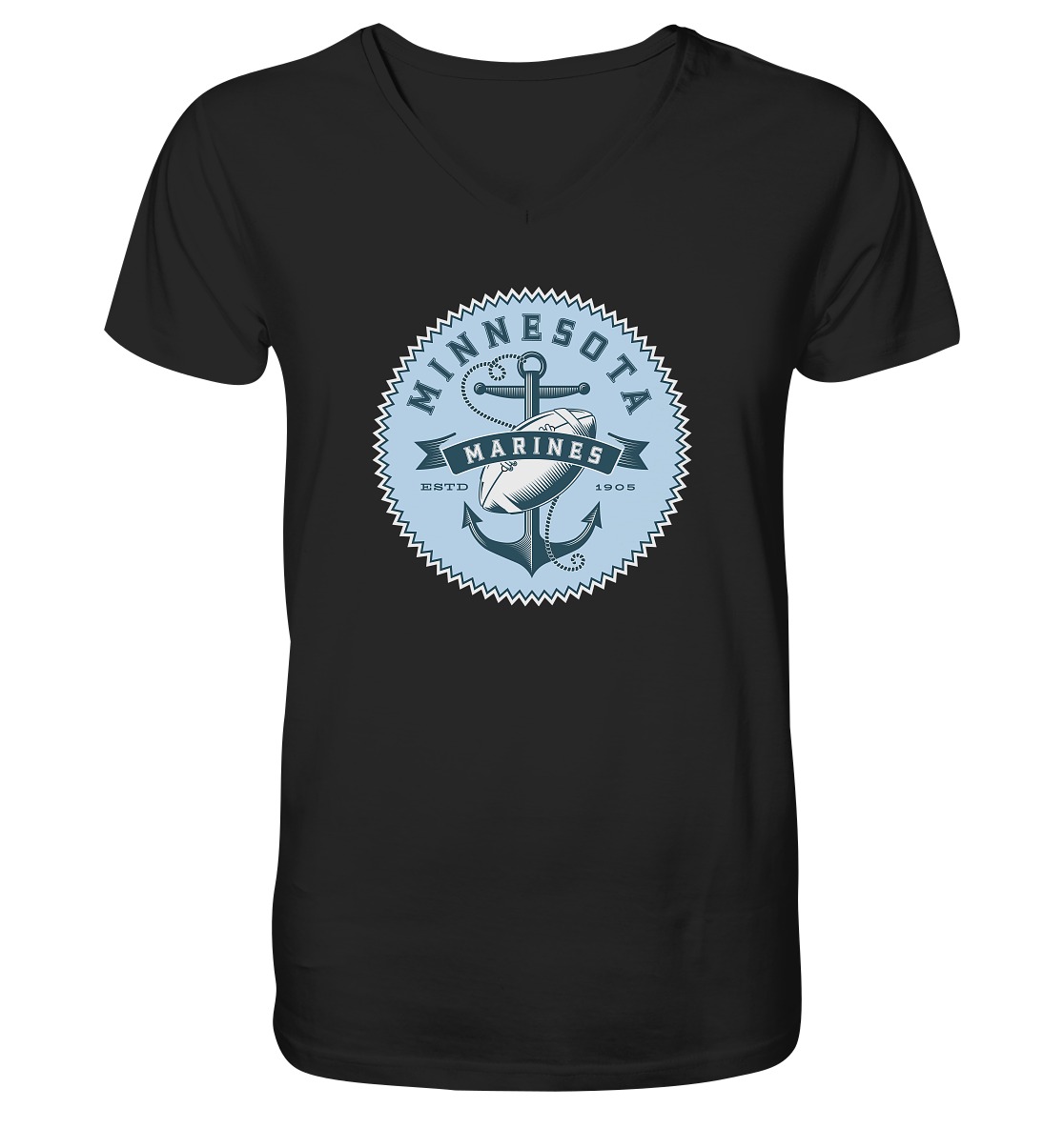 Minnesota Marines II - Men's Organic V-Neck Shirt