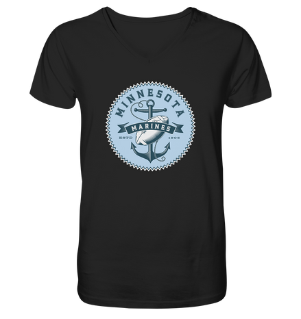 Minnesota Marines II - Mens Organic V-Neck Shirt