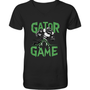 Gator Game - Mens Organic V-Neck Shirt