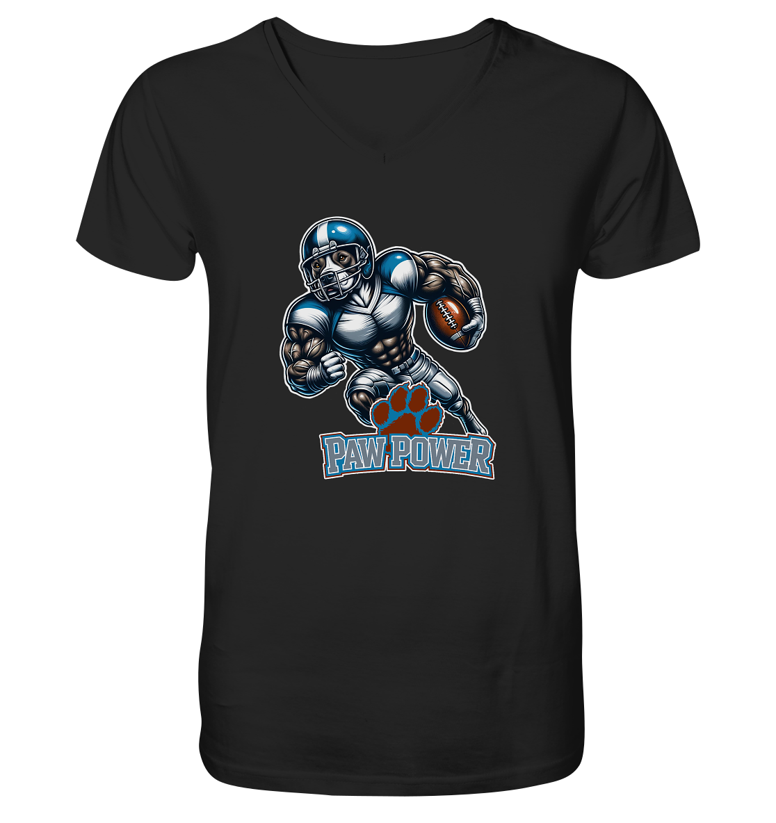 Paw Power - Men's Organic V-Neck Shirt
