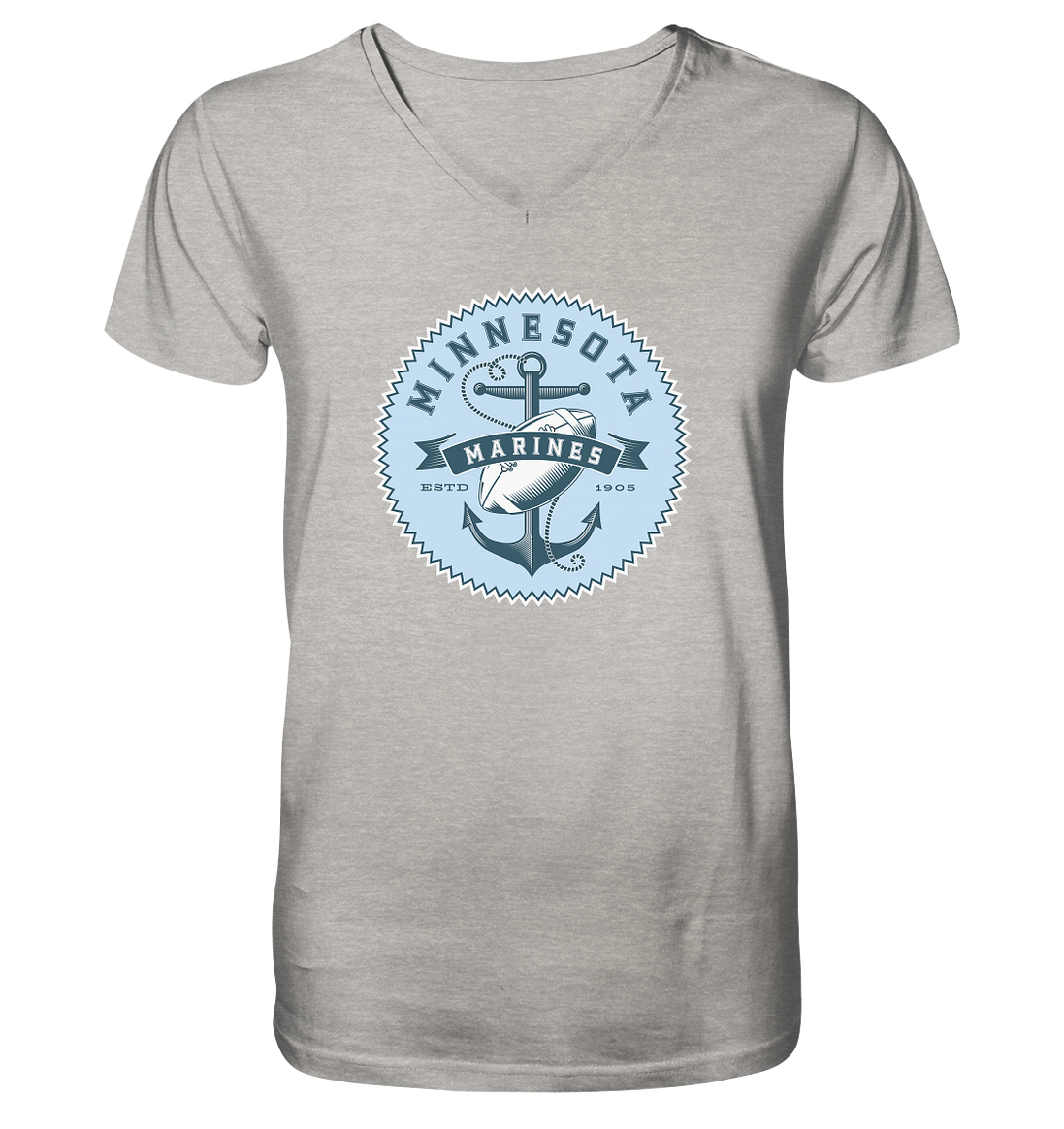 Minnesota Marines II - Men's Organic V-Neck Shirt