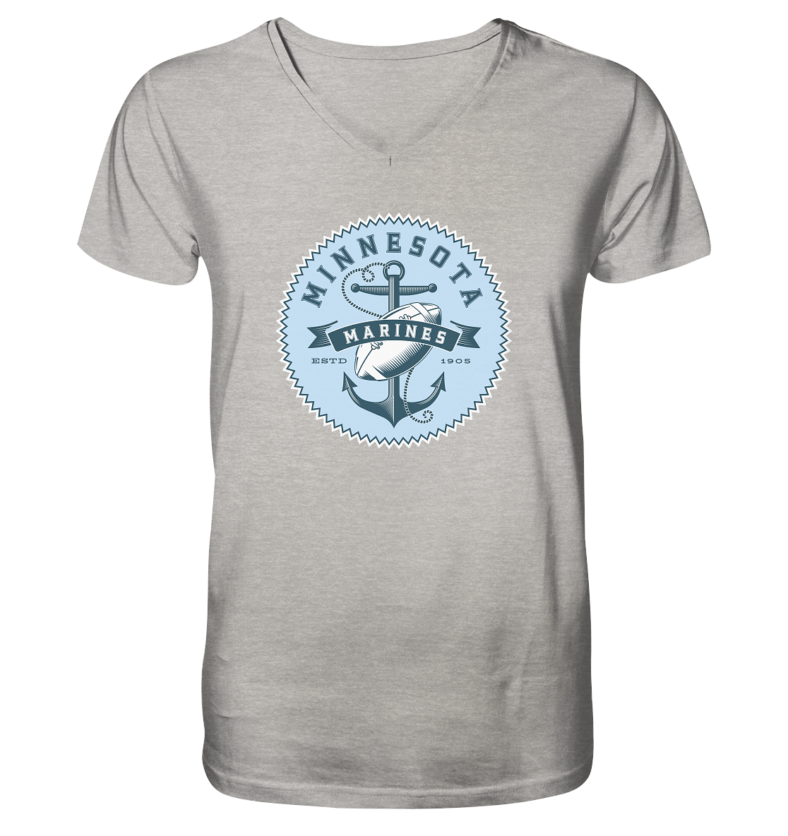 Minnesota Marines II - Men's Organic V-Neck Shirt