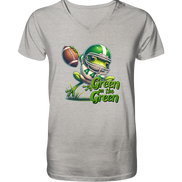 Green Frog- Men's Organic V-Neck Shirt