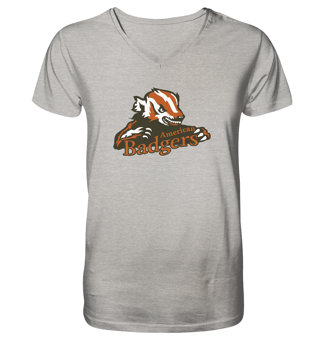 Milwaukee Badgers - Mens Organic V-Neck Shirt
