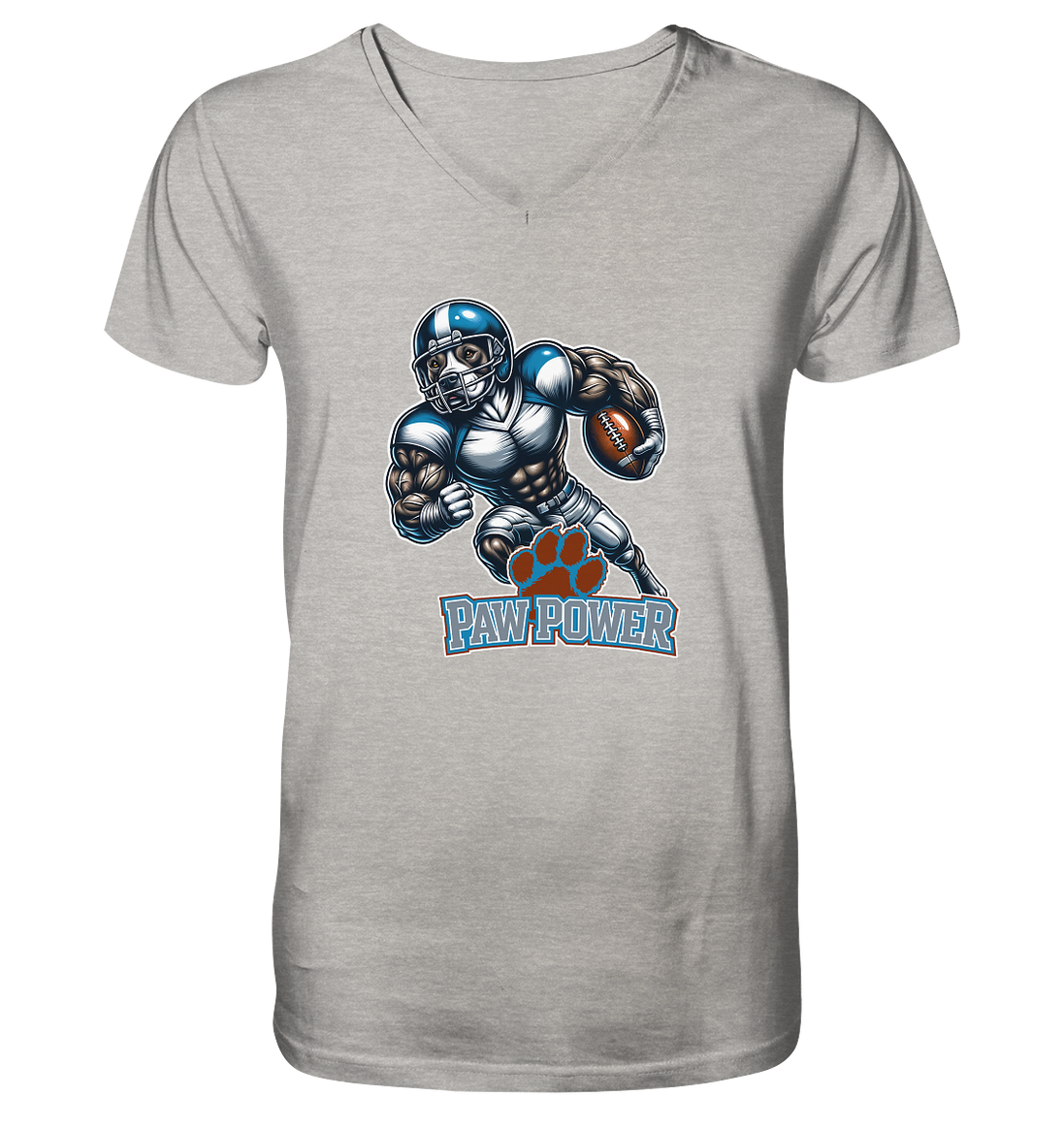 Paw Power - Men's Organic V-Neck Shirt
