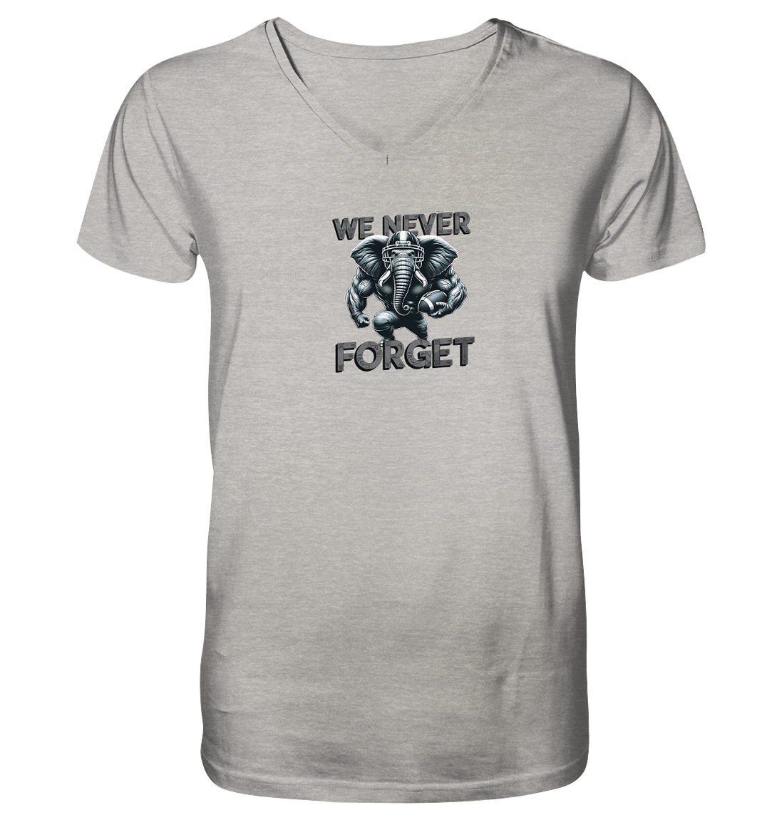 Elephant - Mens Organic V-Neck Shirt