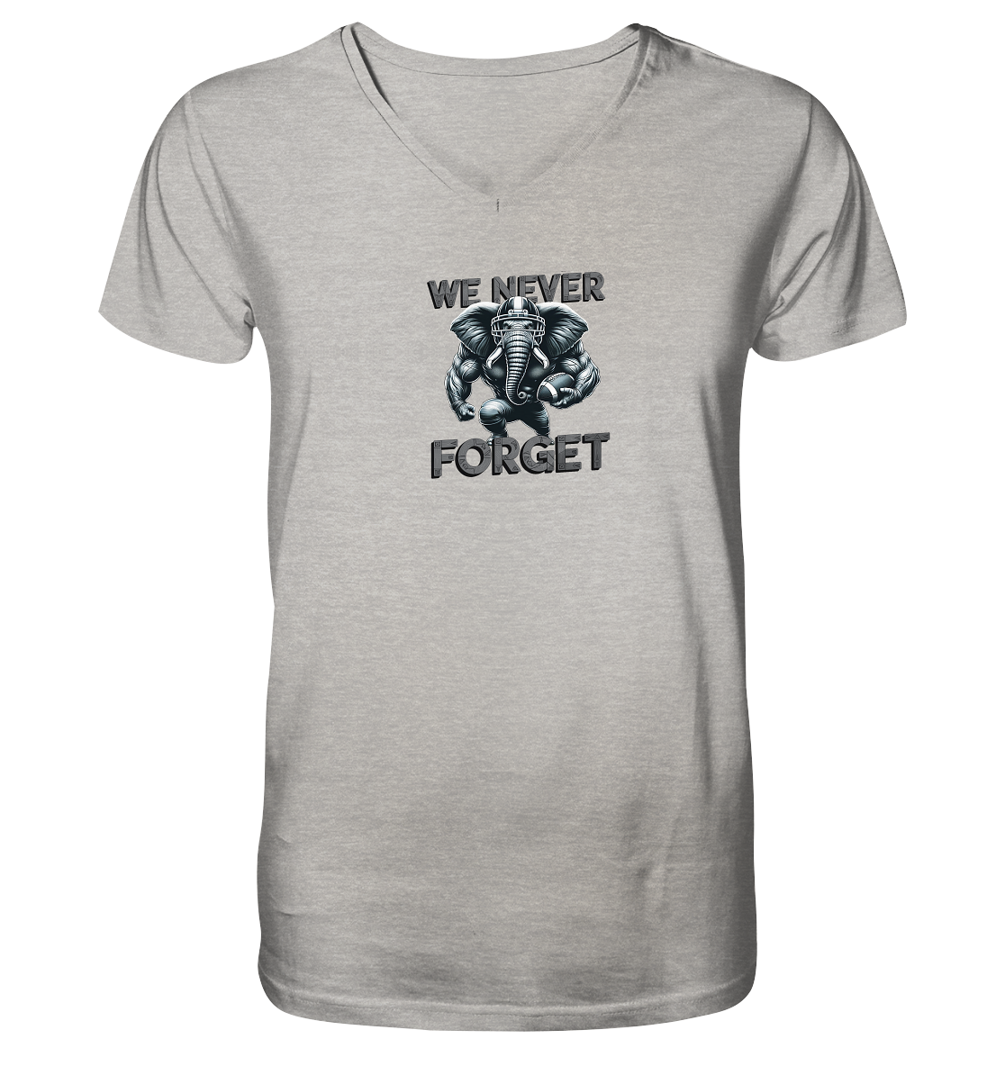 Elephant - Mens Organic V-Neck Shirt
