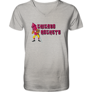 Chicago Rockets - Mens Organic V-Neck Shirt