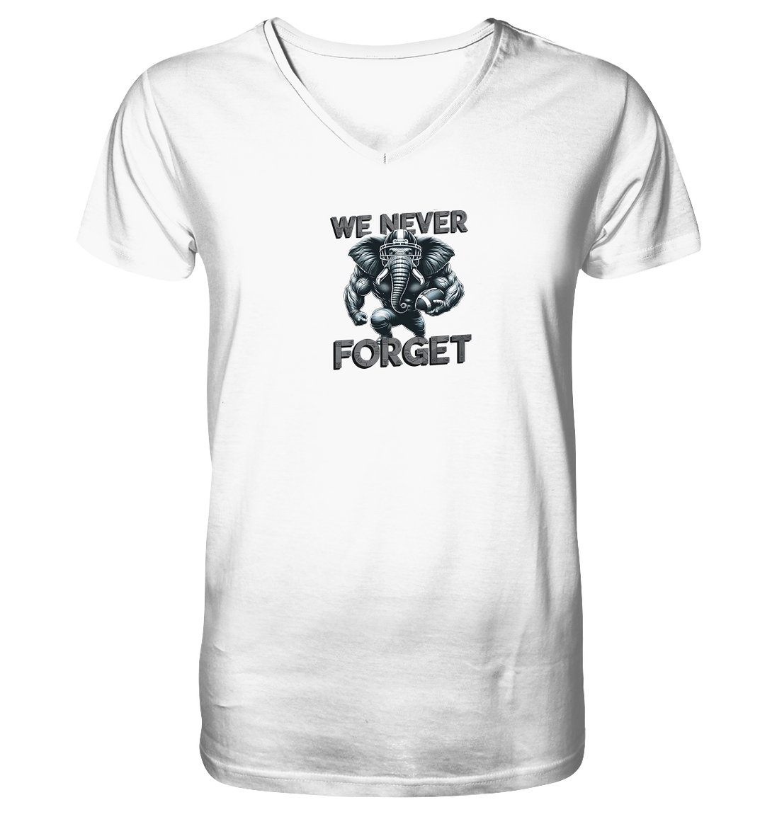 Elephant - Mens Organic V-Neck Shirt