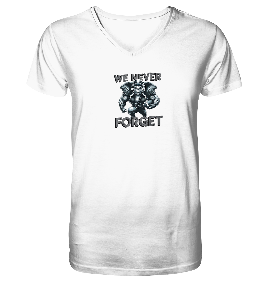 Elephant - Mens Organic V-Neck Shirt