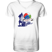 Calcio Storico - Mens Organic V-Neck Shirt