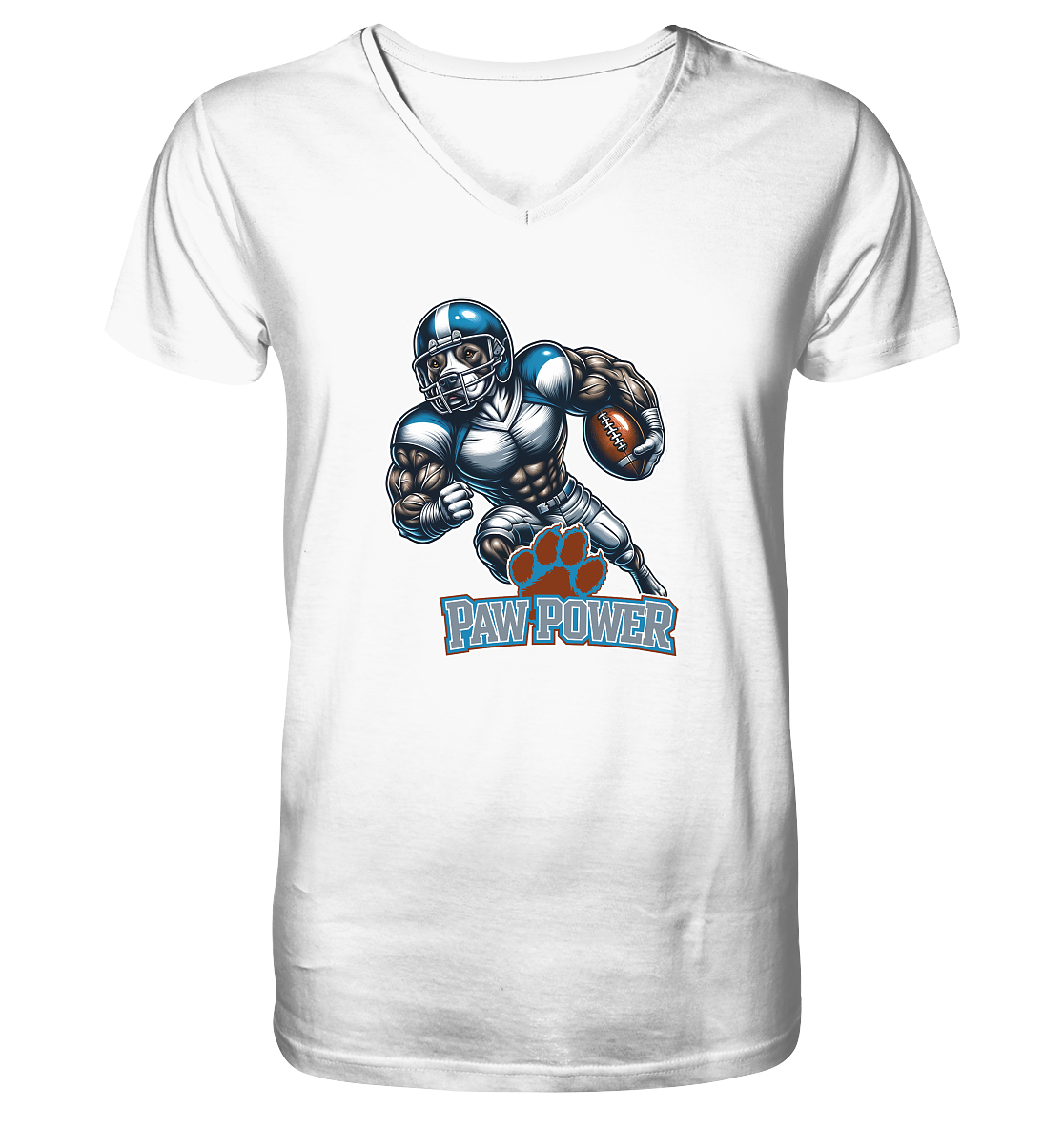 Paw Power - Men's Organic V-Neck Shirt