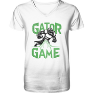 Gator Game - Mens Organic V-Neck Shirt