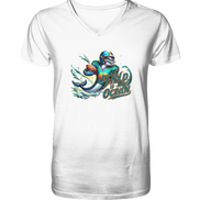 Dolphin - Men's Organic V-Neck Shirt