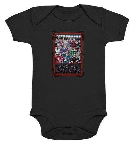 Fans are Friends  - Organic Baby Bodysuit