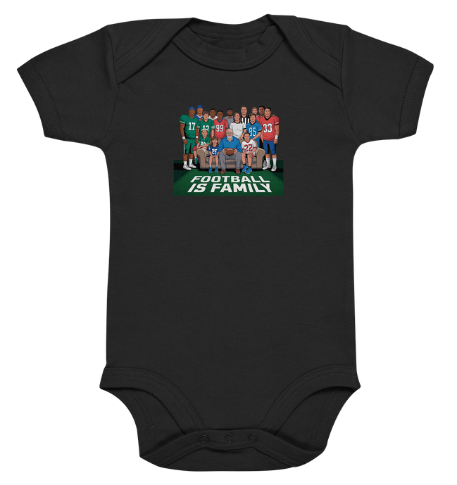 Football is Family - Organic Baby Bodysuit