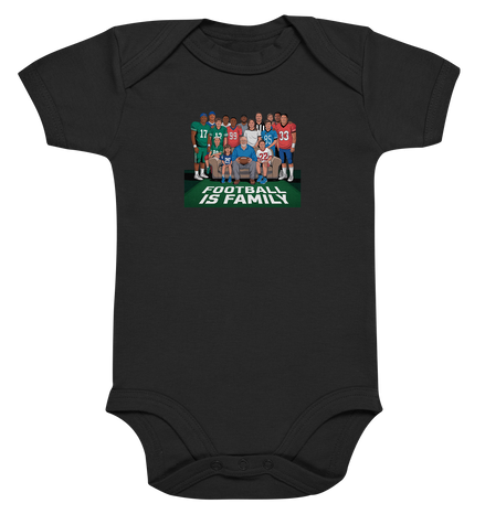 Football is Family - Organic Baby Bodysuit