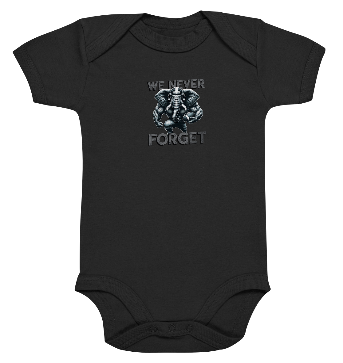 Elephant - Organic Baby Bodysuit