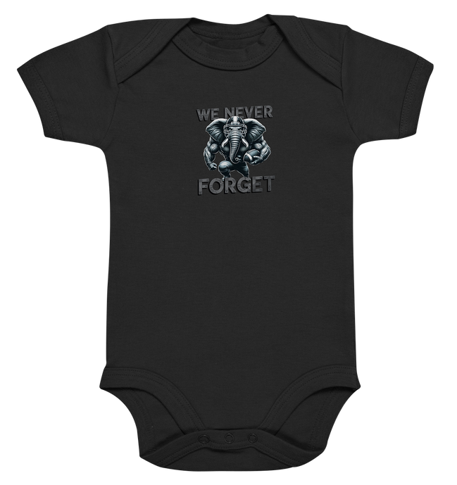 Elephant - Organic Baby Bodysuit