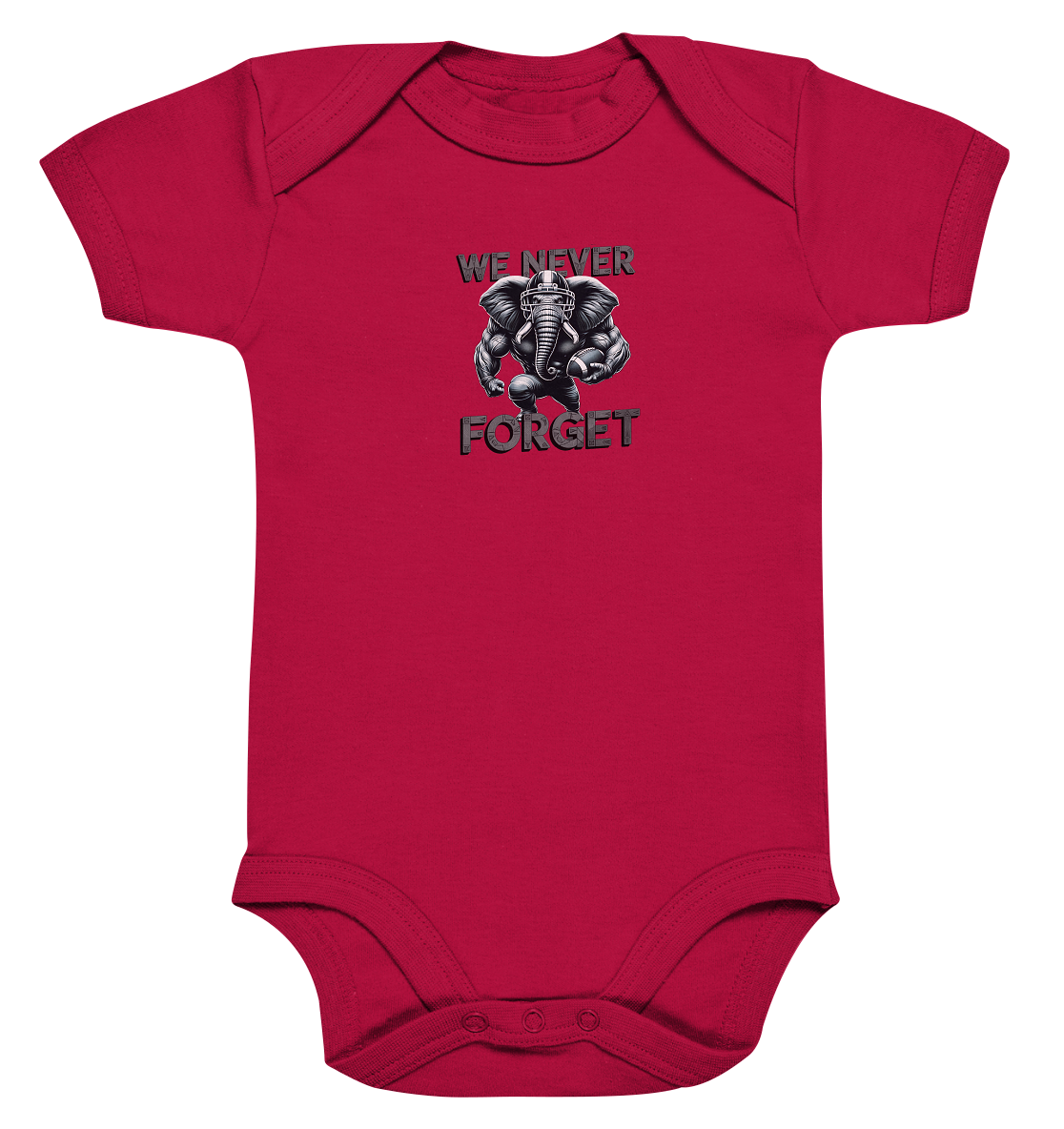 Elephant - Organic Baby Bodysuit