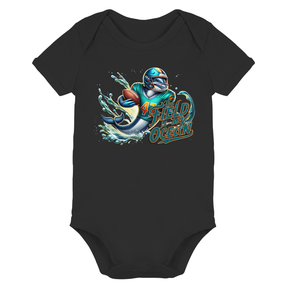 The Field is my Ocean - Organic Baby Bodysuit