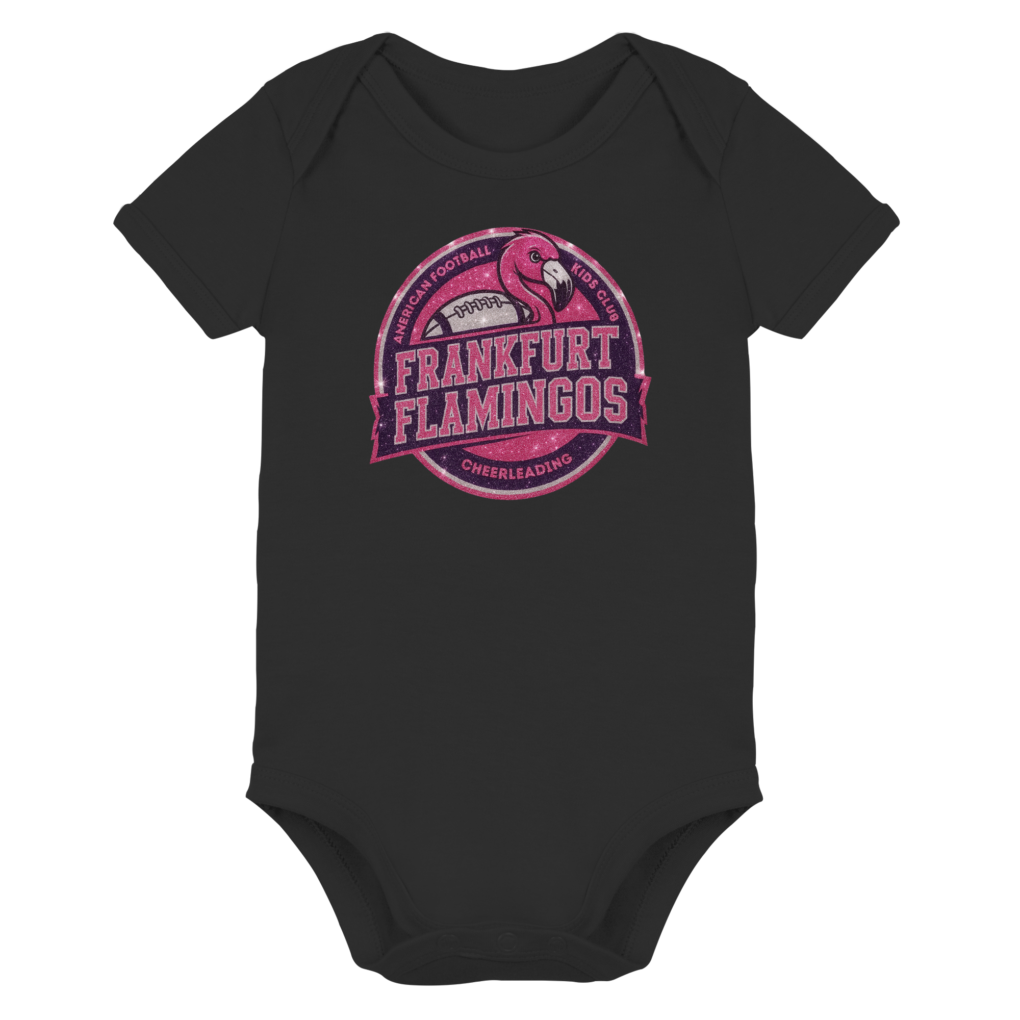 Frankfurt Flamingos - Organic Baby Bodysuit
