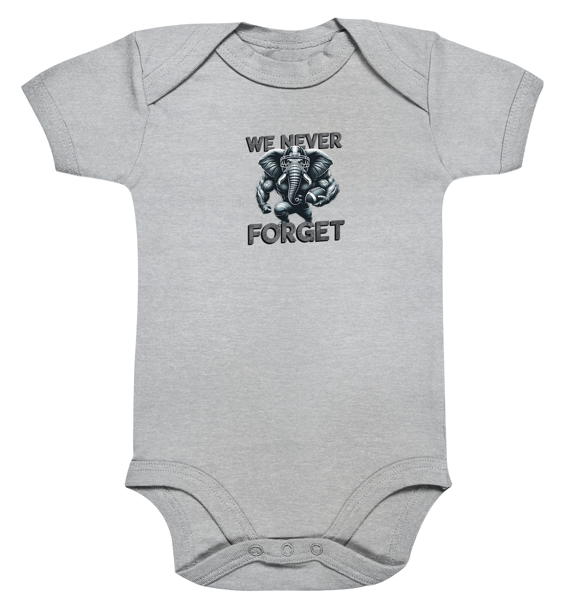 Elephant - Organic Baby Bodysuit