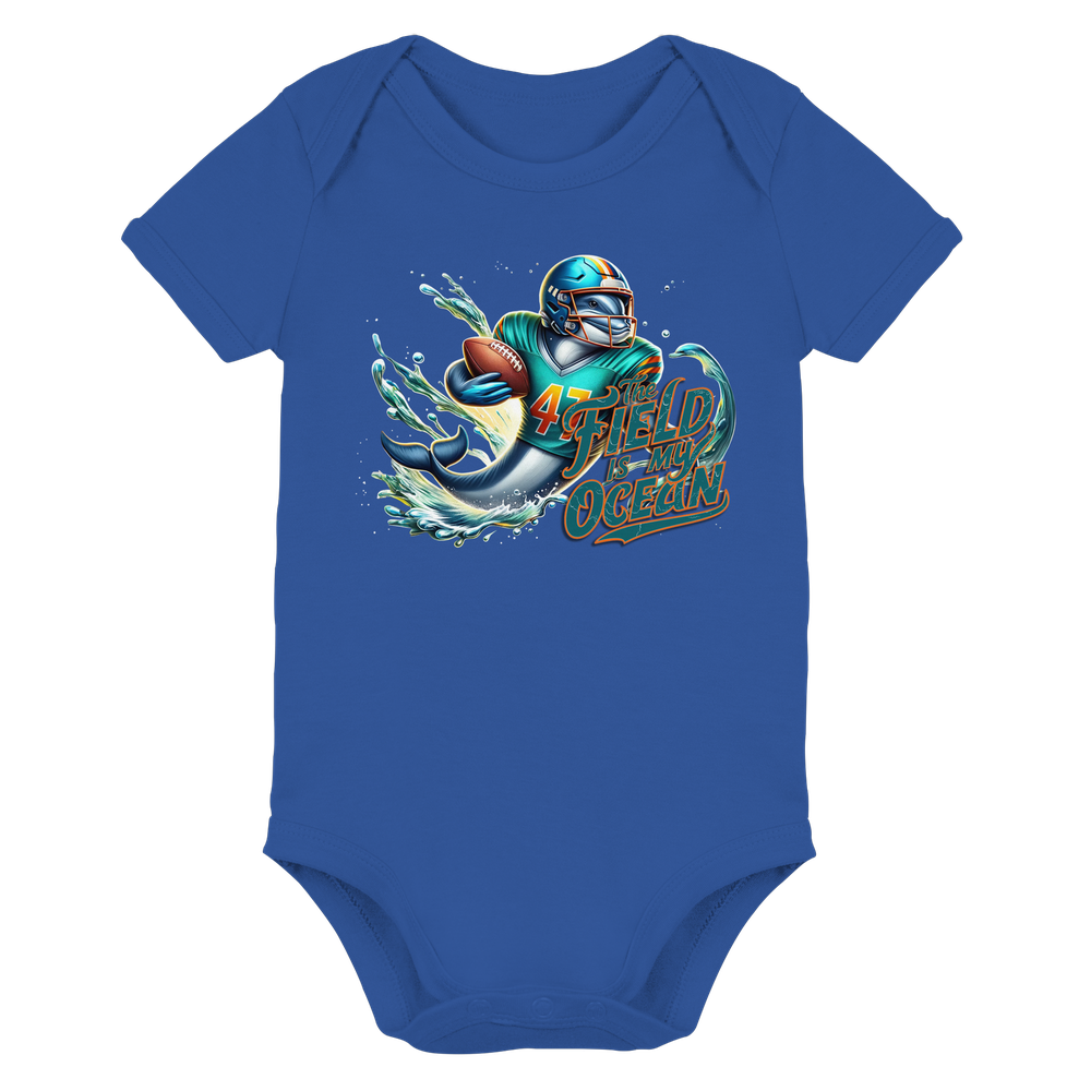 The Field is my Ocean - Organic Baby Bodysuit