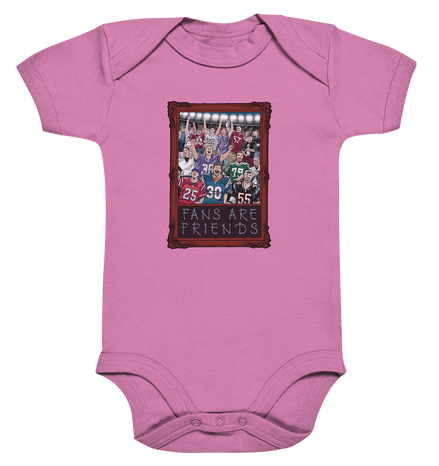 Fans are Friends  - Organic Baby Bodysuit