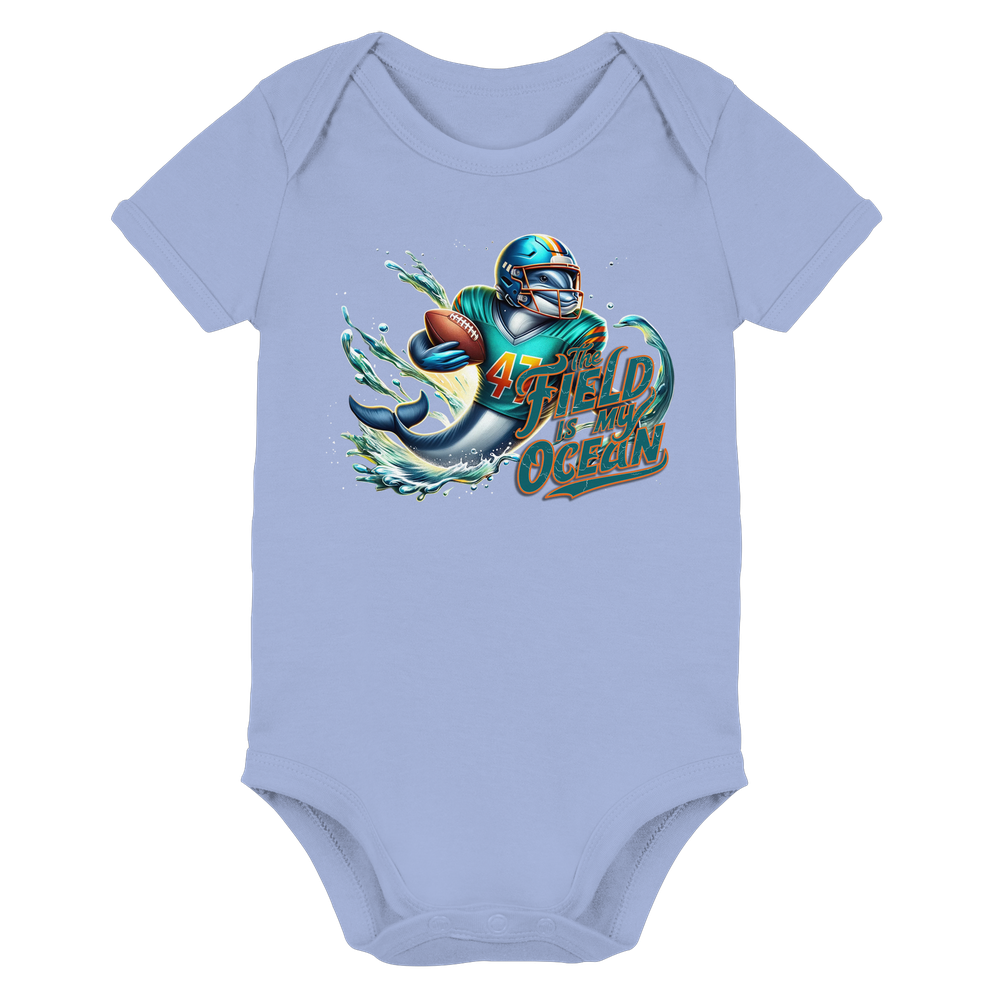 The Field is my Ocean - Organic Baby Bodysuit