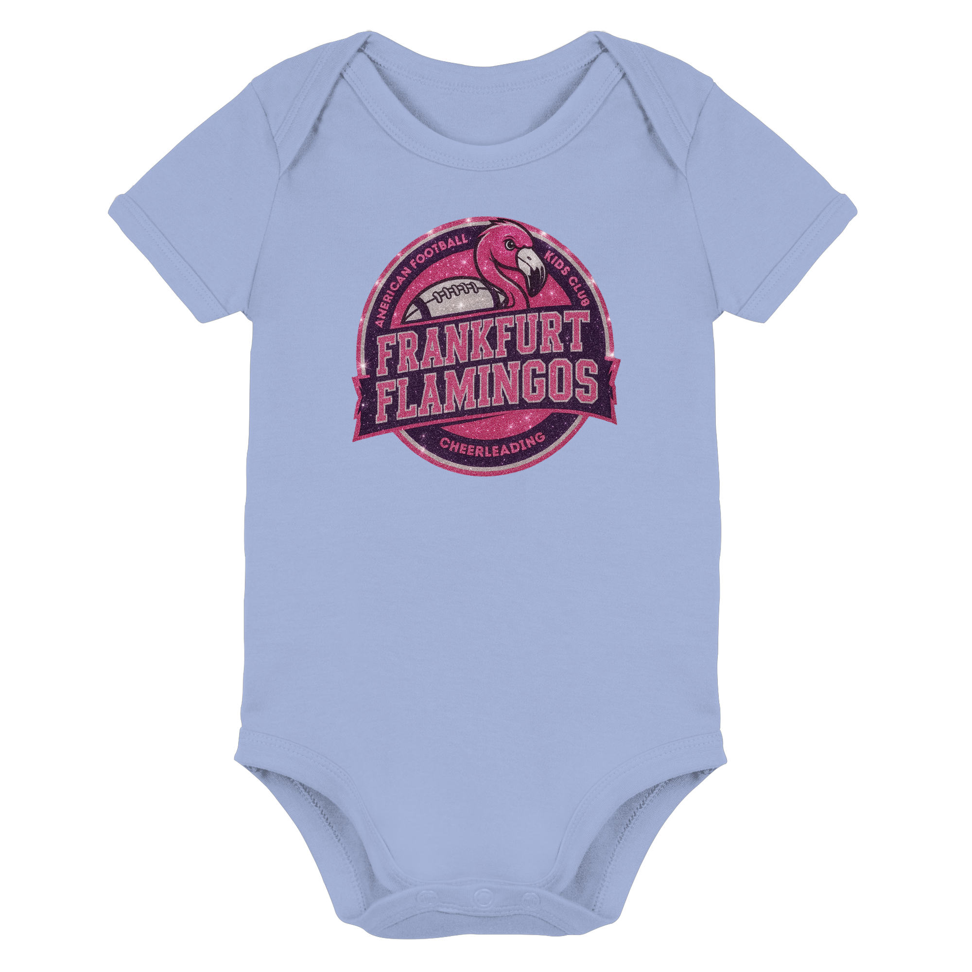 Frankfurt Flamingos - Organic Baby Bodysuit