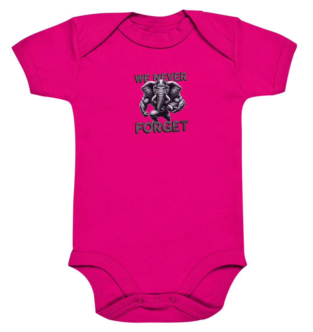 Elephant - Organic Baby Bodysuit