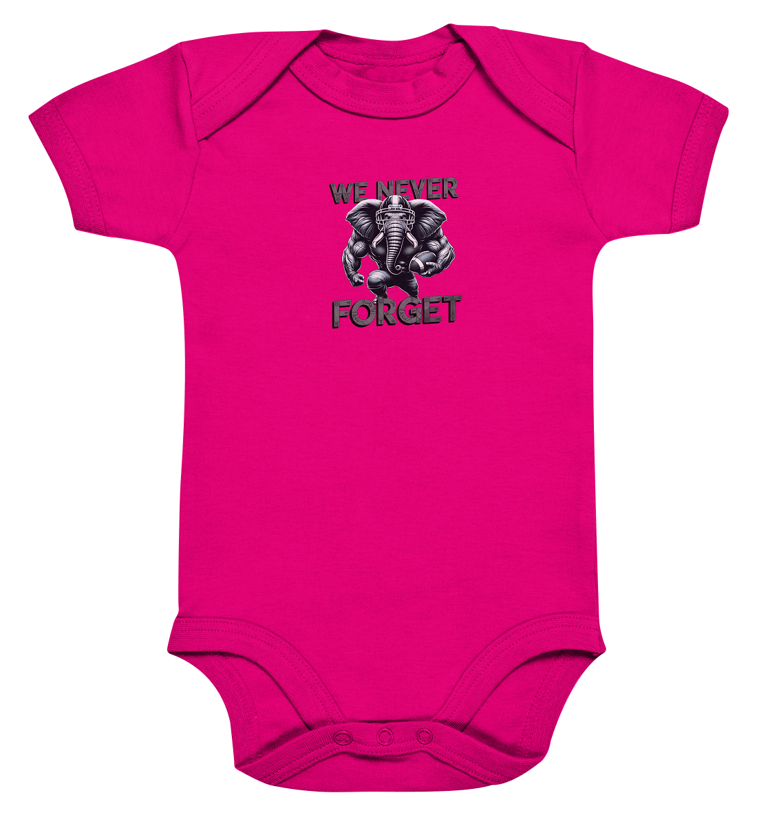 Elephant - Organic Baby Bodysuit