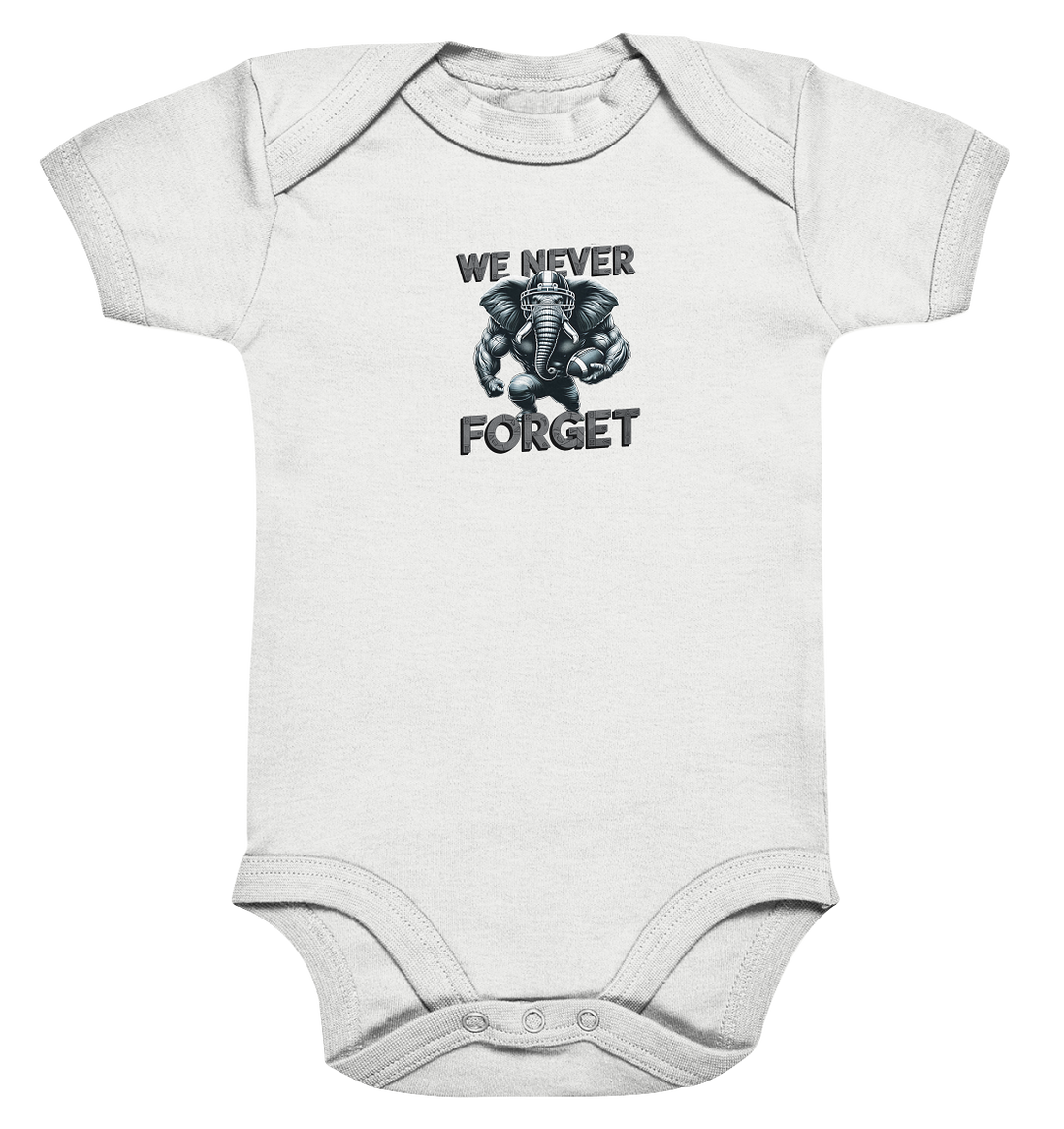 Elephant - Organic Baby Bodysuit