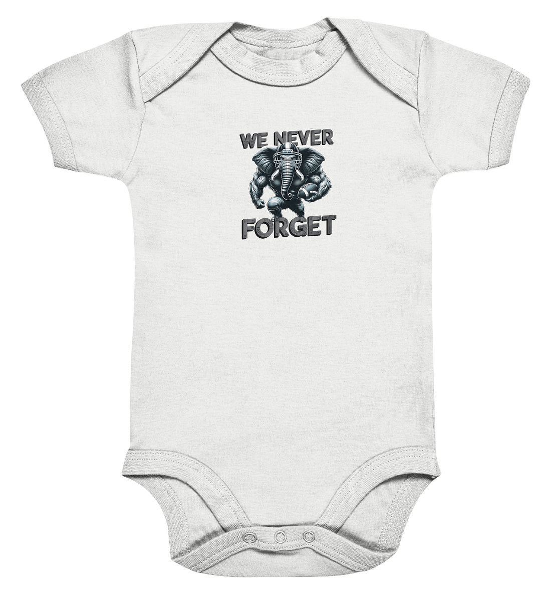 Elephant - Organic Baby Bodysuit