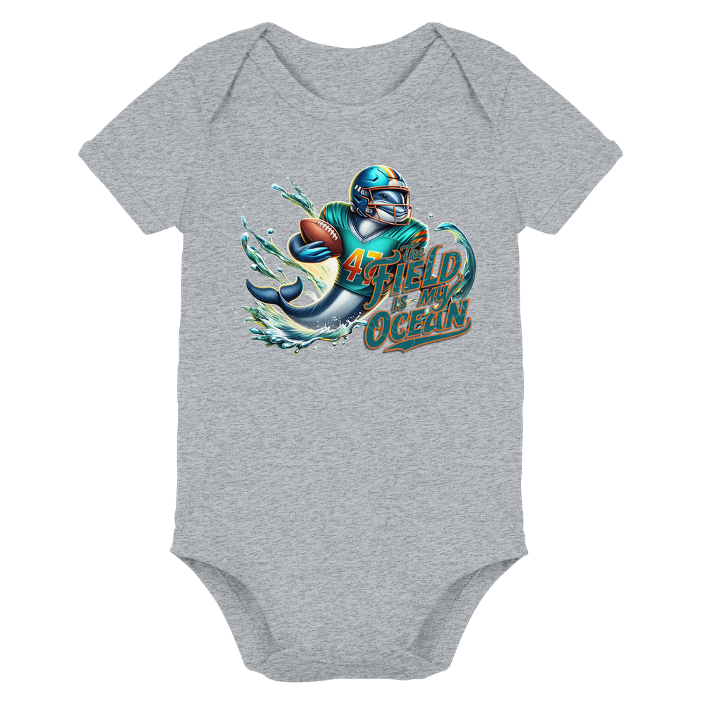 The Field is my Ocean - Organic Baby Bodysuit