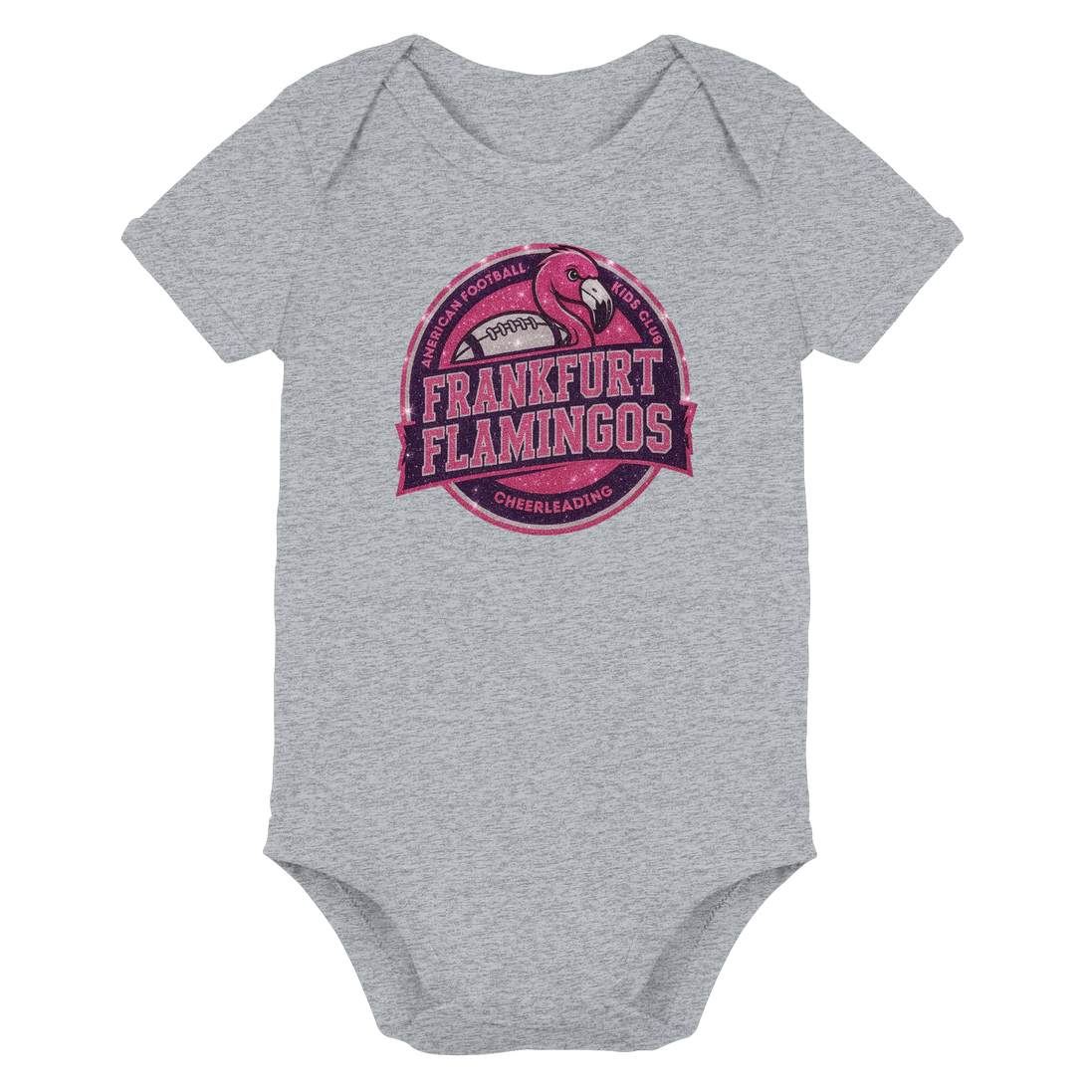 Frankfurt Flamingos - Organic Baby Bodysuit