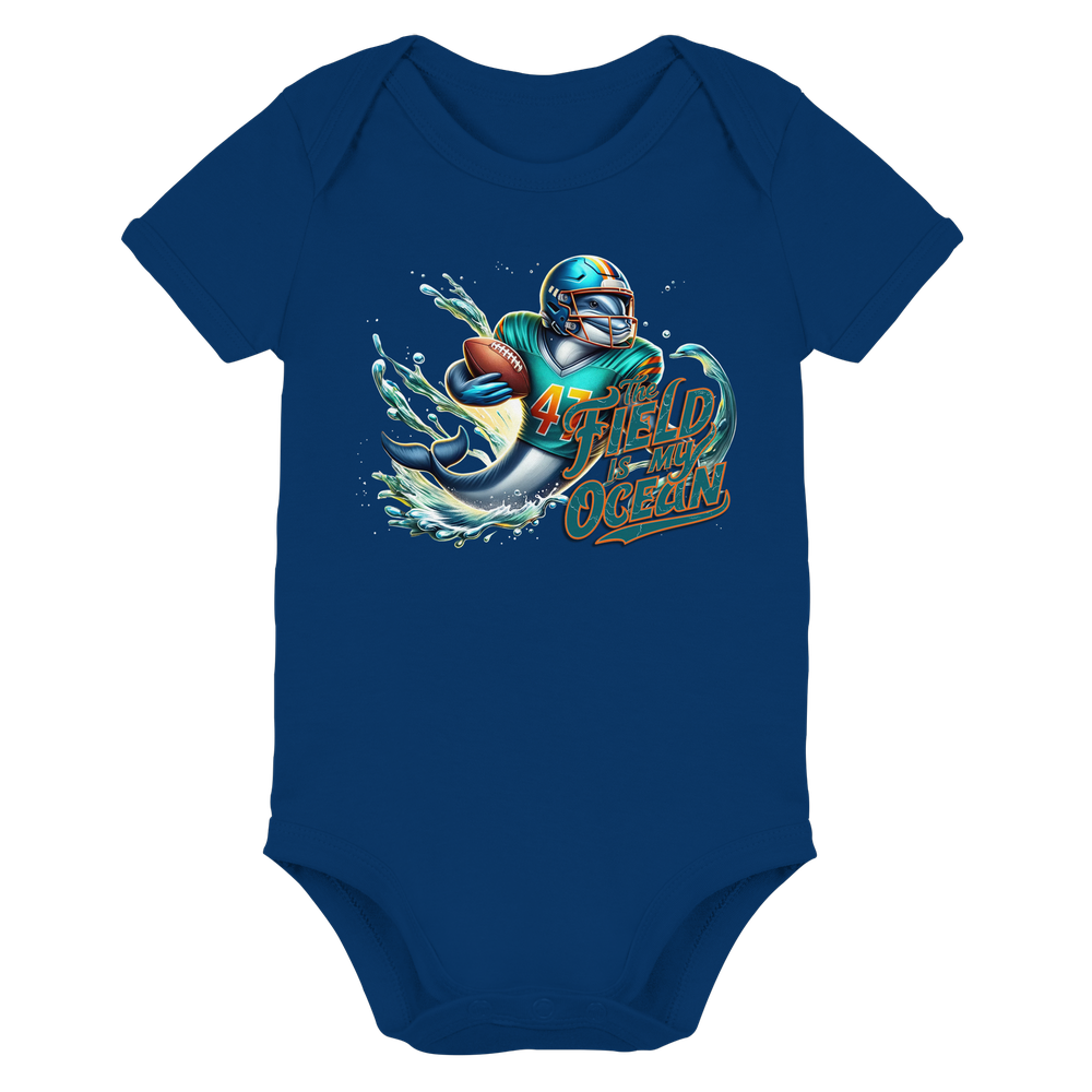The Field is my Ocean - Organic Baby Bodysuit