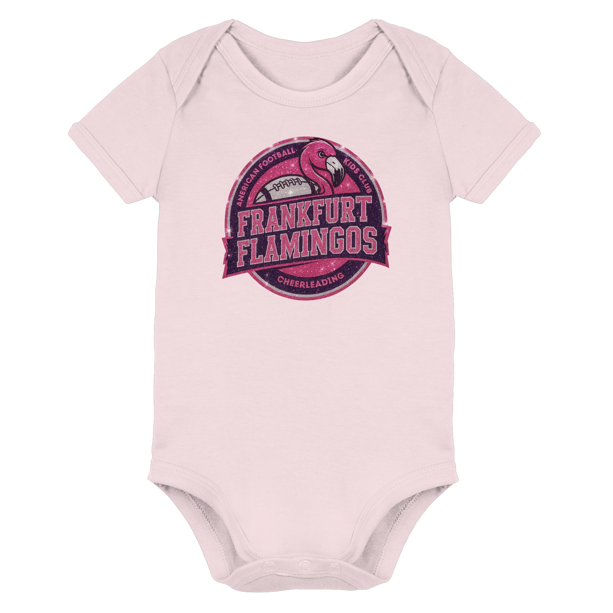 Frankfurt Flamingos - Organic Baby Bodysuit