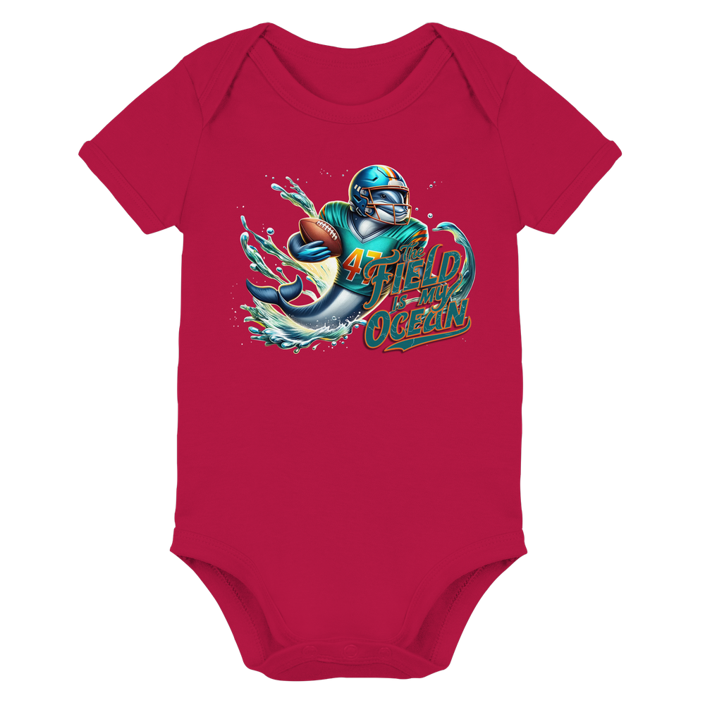 The Field is my Ocean - Organic Baby Bodysuit